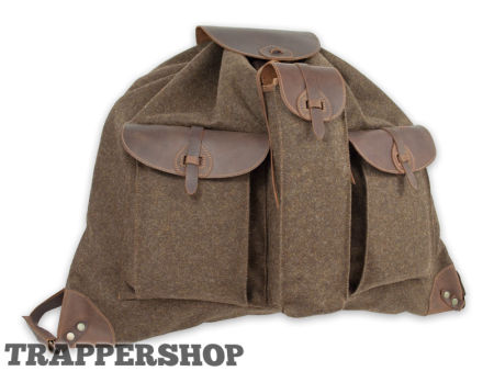 Plecak Trapper Trzy Kieszenie Wełna - Huetter zdjęcie 1